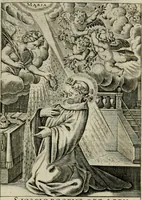 Picture 87 of 92 from Imagines sanctorum ord. S. Benedicti : tabellis aereis expressae cum eulogiis ex eorumdem vitis (1625), leaf 172