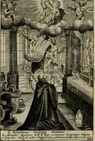 Picture 11 of 92 from Imagines sanctorum ord. S. Benedicti : tabellis aereis expressae cum eulogiis ex eorumdem vitis (1625), leaf 20
