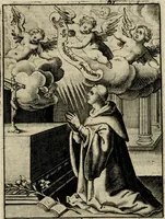 Picture 13 of 92 from Imagines sanctorum ord. S. Benedicti : tabellis aereis expressae cum eulogiis ex eorumdem vitis (1625), leaf 24