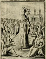 Picture 21 of 92 from Imagines sanctorum ord. S. Benedicti : tabellis aereis expressae cum eulogiis ex eorumdem vitis (1625), leaf 40