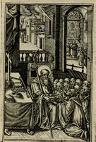 Picture 26 of 92 from Imagines sanctorum ord. S. Benedicti : tabellis aereis expressae cum eulogiis ex eorumdem vitis (1625), leaf 50