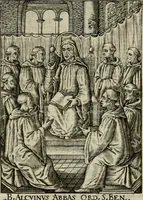 Picture 37 of 92 from Imagines sanctorum ord. S. Benedicti : tabellis aereis expressae cum eulogiis ex eorumdem vitis (1625), leaf 72