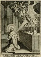Picture 38 of 92 from Imagines sanctorum ord. S. Benedicti : tabellis aereis expressae cum eulogiis ex eorumdem vitis (1625), leaf 74