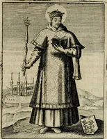 Picture 48 of 92 from Imagines sanctorum ord. S. Benedicti : tabellis aereis expressae cum eulogiis ex eorumdem vitis (1625), leaf 94