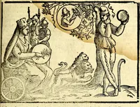 An illustration from Imagini delli dei de gl'antichi (1647)
