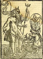 An illustration from Imagini delli dei de gl'antichi (1647)