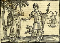 Picture 91 of 268 from Imagini delli dei de gl'antichi (1647), leaf 178