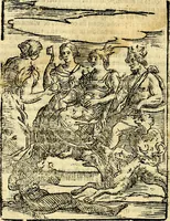 An illustration from Imagini delli dei de gl'antichi (1647)