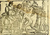 Picture 110 of 268 from Imagini delli dei de gl'antichi (1647), leaf 218