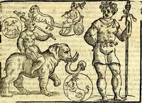 Picture 130 of 268 from Imagini delli dei de gl'antichi (1647), leaf 256