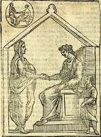 Picture 138 of 268 from Imagini delli dei de gl'antichi (1647), leaf 273