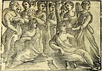 An illustration from Imagini delli dei de gl'antichi (1647)