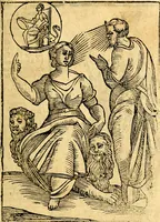 Picture 36 of 268 from Imagini delli dei de gl'antichi (1647), leaf 74