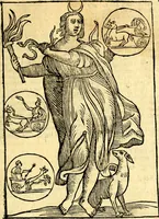 Picture 48 of 268 from Imagini delli dei de gl'antichi (1647), leaf 90