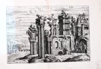 An illustration from Imagini favolose : nelle qvali in diuersimodi si vegono rappresentate le piv vaghe favole de gli antichi (1585)