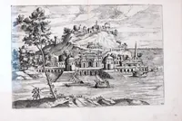 An illustration from Imagini favolose : nelle qvali in diuersimodi si vegono rappresentate le piv vaghe favole de gli antichi (1585)