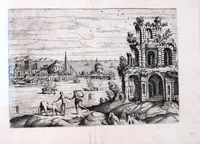 An illustration from Imagini favolose : nelle qvali in diuersimodi si vegono rappresentate le piv vaghe favole de gli antichi (1585)