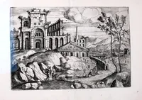 An illustration from Imagini favolose : nelle qvali in diuersimodi si vegono rappresentate le piv vaghe favole de gli antichi (1585)