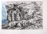 An illustration from Imagini favolose : nelle qvali in diuersimodi si vegono rappresentate le piv vaghe favole de gli antichi (1585)