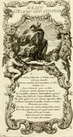 An illustration from Imago Caesaris : kayserliche Tugend-Bildnuss in Leopoldo dem Ersten, und Grossen, weyland höchst-seeligisten, und glorreichisten Angedenckens Römischen Kayser, u. u. : bey dem hoch-ansehenlichen Traur-Berüst und drey-tägiger Leich-Begängnusz, den 25. 26. und 27. Junij vorgestellet (1705)