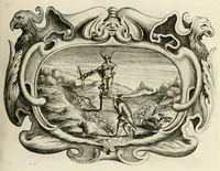 An illustration from Imago primi saeculi Societatis Iesu : a prouincia Flandro-Belgica eiusdem Societatis repraesentata (1640)