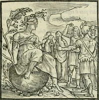 An illustration from I marmi del Doni, academico peregrino (1552)