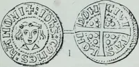 Picture 42 of 202 from Imitations des monnaies au type esterlin frappées en Europe pendante le XIIIe et le XIVe siècle (1871), leaf 12