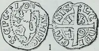 Picture 64 of 202 from Imitations des monnaies au type esterlin frappées en Europe pendante le XIIIe et le XIVe siècle (1871), leaf 15