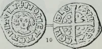 Picture 110 of 202 from Imitations des monnaies au type esterlin frappées en Europe pendante le XIIIe et le XIVe siècle (1871), leaf 22