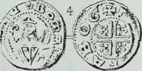 Picture 142 of 202 from Imitations des monnaies au type esterlin frappées en Europe pendante le XIIIe et le XIVe siècle (1871), leaf 30