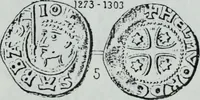 Picture 152 of 202 from Imitations des monnaies au type esterlin frappées en Europe pendante le XIIIe et le XIVe siècle (1871), leaf 31