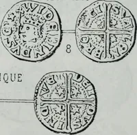 Picture 155 of 202 from Imitations des monnaies au type esterlin frappées en Europe pendante le XIIIe et le XIVe siècle (1871), leaf 31