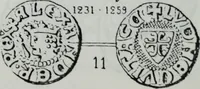 Picture 157 of 202 from Imitations des monnaies au type esterlin frappées en Europe pendante le XIIIe et le XIVe siècle (1871), leaf 31