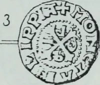 Picture 159 of 202 from Imitations des monnaies au type esterlin frappées en Europe pendante le XIIIe et le XIVe siècle (1871), leaf 32