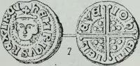Picture 169 of 202 from Imitations des monnaies au type esterlin frappées en Europe pendante le XIIIe et le XIVe siècle (1871), leaf 34