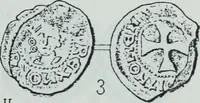 Picture 182 of 202 from Imitations des monnaies au type esterlin frappées en Europe pendante le XIIIe et le XIVe siècle (1871), leaf 38
