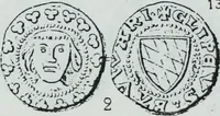 Picture 185 of 202 from Imitations des monnaies au type esterlin frappées en Europe pendante le XIIIe et le XIVe siècle (1871), leaf 39