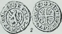 Picture 193 of 202 from Imitations des monnaies au type esterlin frappées en Europe pendante le XIIIe et le XIVe siècle (1871), leaf 40