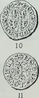 An illustration from Imitations des monnaies au type esterlin frappées en Europe pendante le XIIIe et le XIVe siècle (1871)