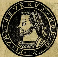 An illustration from Imperatorum et Caesarum vitæ, cum inaginibus ad vivam effigiem expressis. Libellus auctus cum elencho & iconijs consulum ab authore (1534)