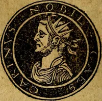 An illustration from Imperatorum et Caesarum vitæ, cum inaginibus ad vivam effigiem expressis. Libellus auctus cum elencho & iconijs consulum ab authore (1534)