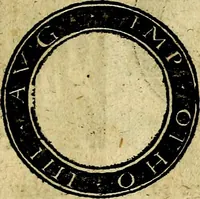 An illustration from Imperatorum et Caesarum vitæ, cum inaginibus ad vivam effigiem expressis. Libellus auctus cum elencho & iconijs consulum ab authore (1534)