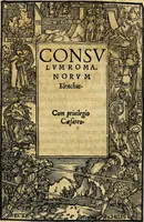 Picture 258 of 299 from Imperatorum et Caesarum vitæ, cum inaginibus ad vivam effigiem expressis. Libellus auctus cum elencho & iconijs consulum ab authore (1534), leaf 200