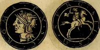 Picture 278 of 299 from Imperatorum et Caesarum vitæ, cum inaginibus ad vivam effigiem expressis. Libellus auctus cum elencho & iconijs consulum ab authore (1534), leaf 223
