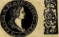 An illustration from Imperatorum et Caesarum vitæ, cum inaginibus ad vivam effigiem expressis. Libellus auctus cum elencho & iconijs consulum ab authore (1534)