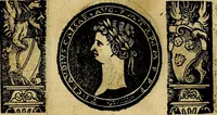 An illustration from Imperatorum et Caesarum vitæ, cum inaginibus ad vivam effigiem expressis. Libellus auctus cum elencho & iconijs consulum ab authore (1534)
