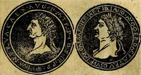 An illustration from Imperatorum et Caesarum vitæ, cum inaginibus ad vivam effigiem expressis. Libellus auctus cum elencho & iconijs consulum ab authore (1534)