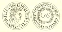 Picture 10 of 100 from Imperatorum romanorum numismata ex aere, mediae et minimae formae: descripta & enarrata (1671), leaf 119