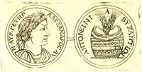 An illustration from Imperatorum romanorum numismata ex aere, mediae et minimae formae: descripta & enarrata (1671)