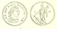 Picture 58 of 100 from Imperatorum romanorum numismata ex aere, mediae et minimae formae: descripta & enarrata (1671), leaf 428